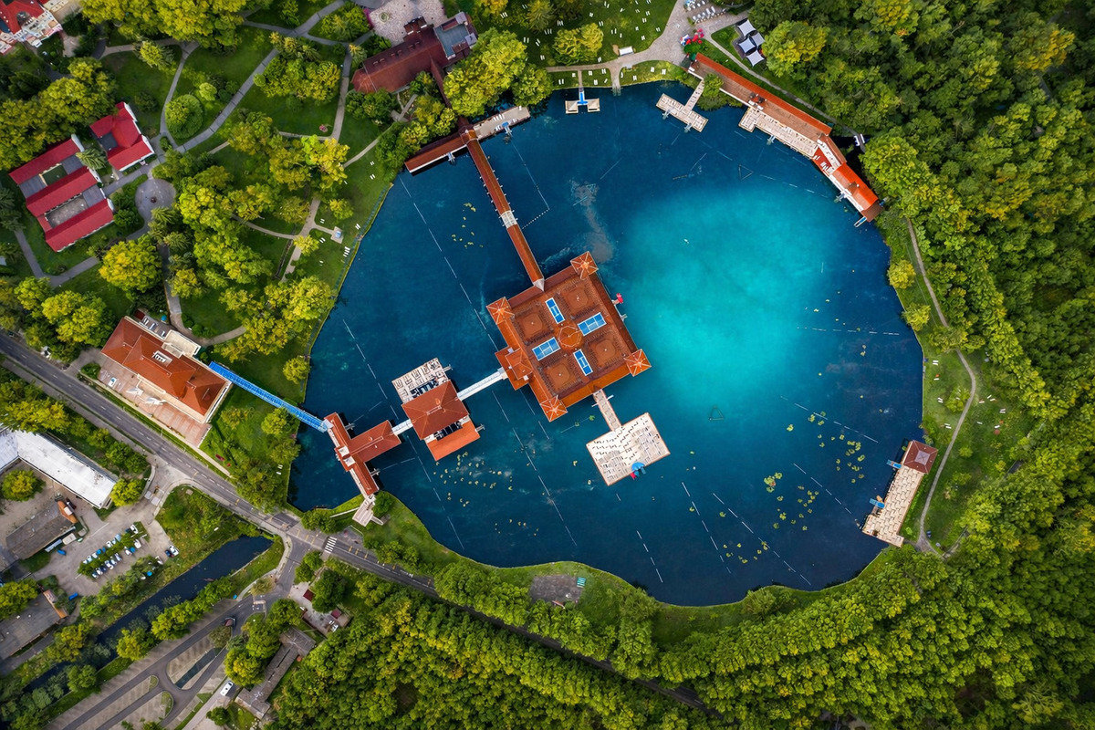 Biologické termálne jazero Hévíz 