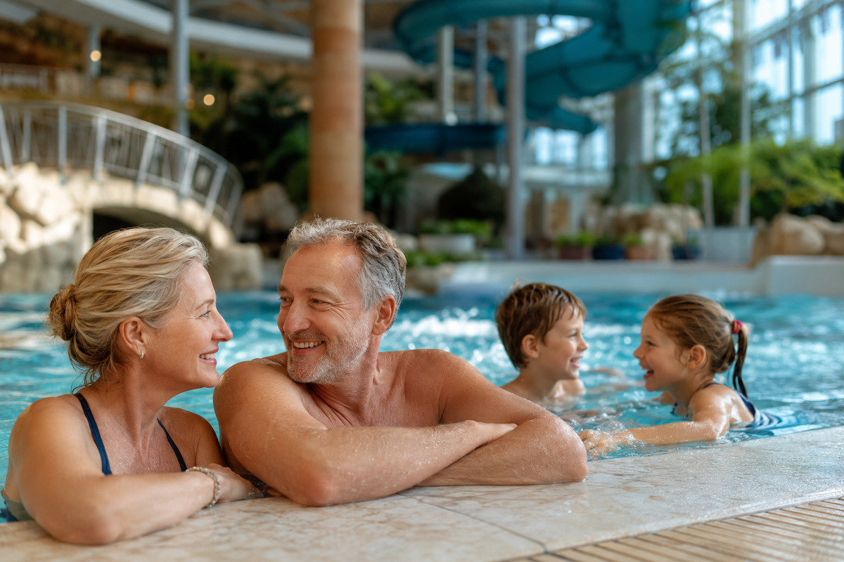 Aquapalace Praha: Noblesný relax s rodinou